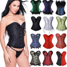 Ladies Overbust Boned Corset