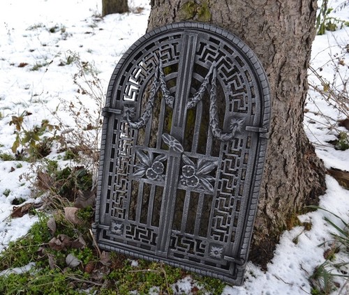 X57cm cast iron fire - 38,5,