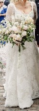 Wedding Dress beautiful designer lace dress Suzanne Neville 