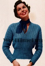 Crochet Pattern Lady's Vintage