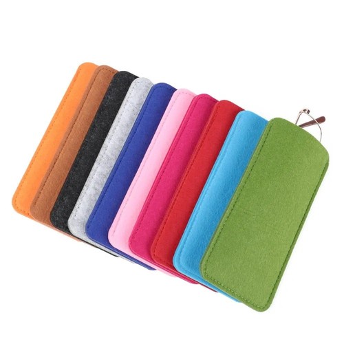 Soft felt cloth glasses case - cloth,