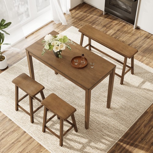 Farmhouse dining table set for - farmhouse,