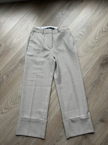 Zara womens cream and black