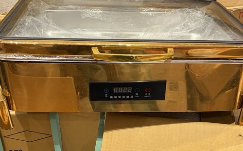 Gold finished commercial food - gold-finished,