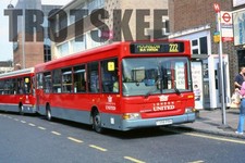 35mm Slide London United Dennis Dart SLF Plaxton DP58 T358PRH 2005 Orig