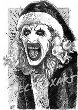 ORIGINAL ART Art the Clown" by