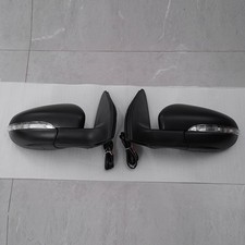 PAIR FOR VW GOLF MK6 2009-2012 DOOR WING MIRROR ELECTRIC HEATED MANUAL FOLDING