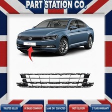 Front Bumper Lower Grille with Chrome Trim VW Passat B8 2015-2019 3G0853671K