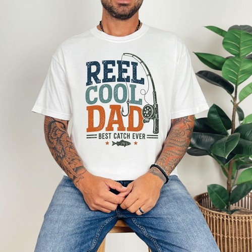 Reel cool dad shirt fishing - cool,