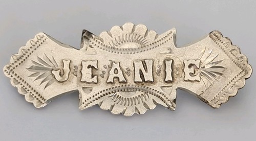 Antique sterling silver jeanie - antique,