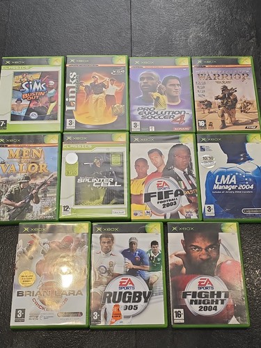 Xbox original game bundle x12 - original,