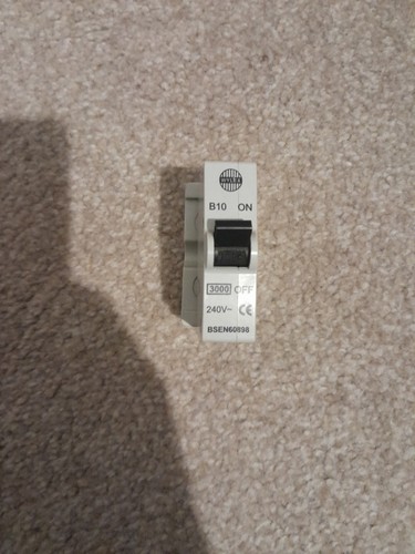 Wylex 10a type push - b, push/plug-in