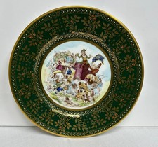 The Sixth Caverswall " Pickwick Papers" Christmas Plate By Charles Dickens 1983