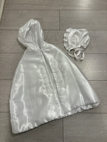 Baby girls christening cape - girls,