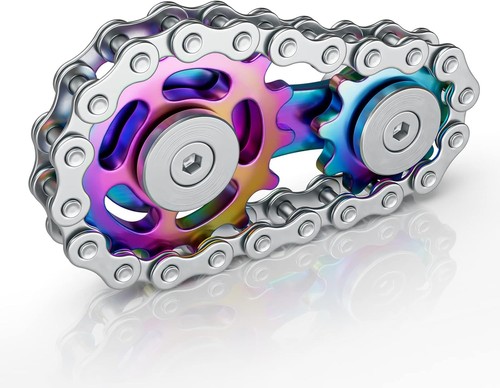 Fidget spinner bike - spinner, hand