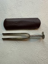 Tuning Fork with case Vintage Exterol 512Hz Medical ENT Audiology Doctor Tool