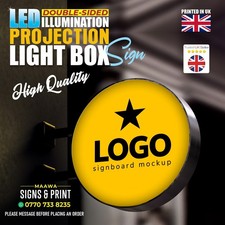 LED Double Sided Outdoor Round