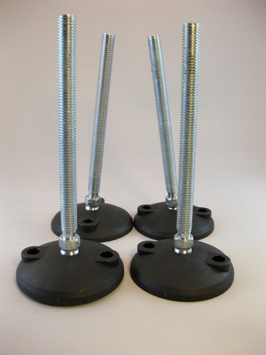 Machine levelling feet - machine, foot