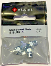 Weldtite Mudguard Stay Nuts