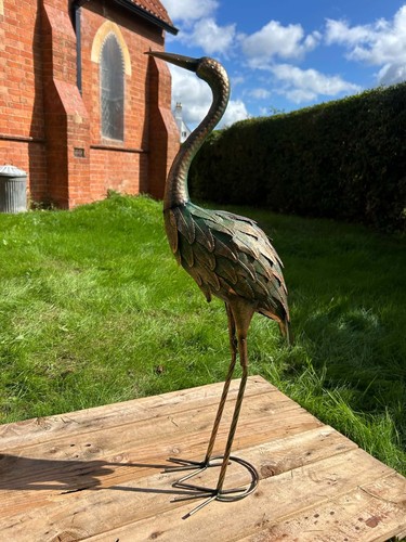 Verdigris bronze metal art - bronze,