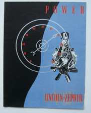 Vintage 1937 LINCOLN ZEPHYR