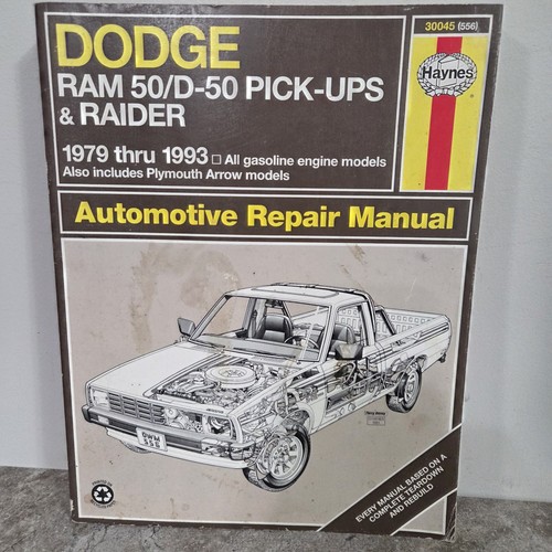 Haynes dodge ram 50 pick - haynes,