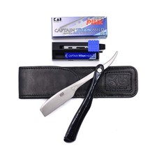 Kai Kasho Captain Japanese Professional Folding Straight Edge Barbering Razor...