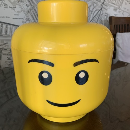 Lego man large storage head - lego,