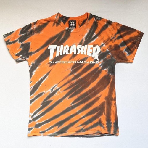 Thrasher tiger pattern tie dye - tie,