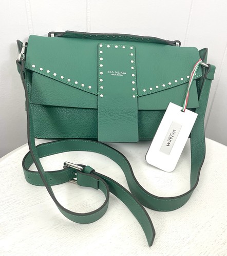Lia numa leather bright green - lia,
