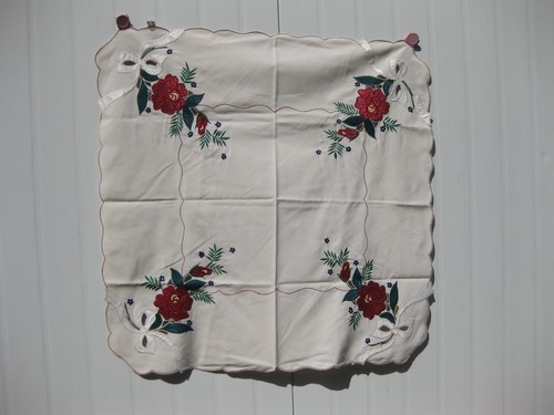 Vintage applique floral - vintage,