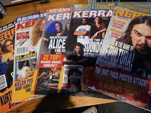 Kerrang magazine bundle 5 - of,