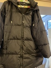 Zara Feather & Down Longline