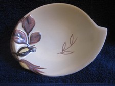 Carlton ware hand painted dish. Leaf shape, Australian design. 2306 on base.