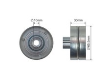 PULLEY IDLER V-BELT FOR FORD