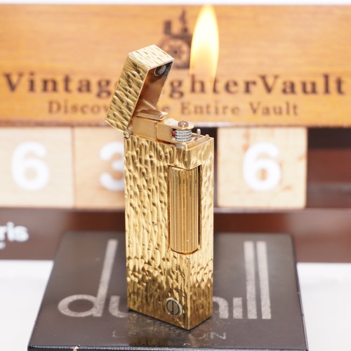 Dunhill lighter gold bark - gold,