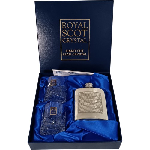 Royal scot crystal hand - crystal, cut