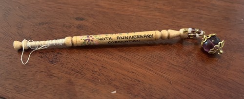 Wooden lace bobbin - bobbin–, 40th