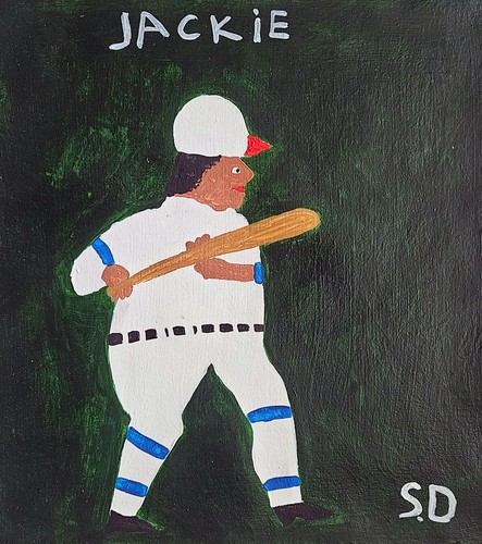 Sam doyle signed folk - doyle,