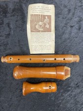 Johannes Adler Magnamusic Handmade Wood Recorder Musical Instrument Germany