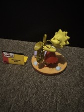 The Simpson’s- Lisa Simpson Coalport Pottery Ceramic Figure- TS08- Sax Playing