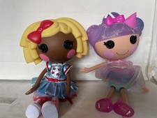 Lalaloopsy DOLLS 13” FULL SIZE 2006 LALALOOPSY DOLLS MGA RARE SET OF 2 X DOLLS