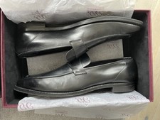 George Cleverley Black Leather