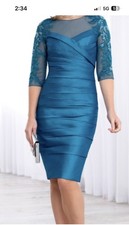 Ispirato Women's Mother of the Bride teal / Petrol Blue Size 12