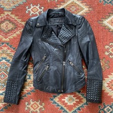 Zara Basic Black Lambskin