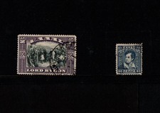 STAMPS GREECE  1924 LORD BYRON