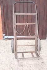 Oxy Acetylene TWIN WELDING GAS BOTTLE CYLINDER TROLLEY