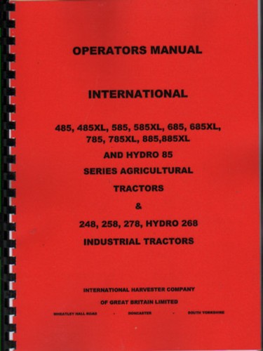 International series 485 - international,