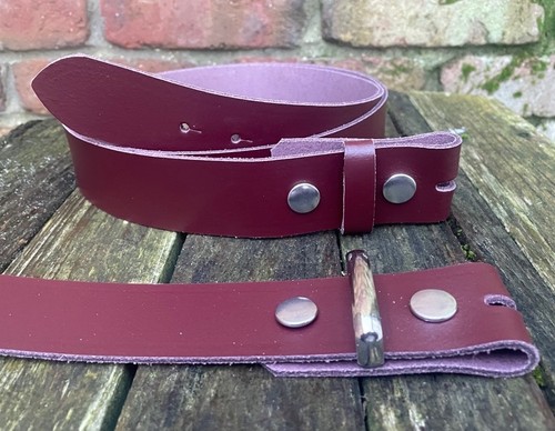 Oxblood real leather - leather, press