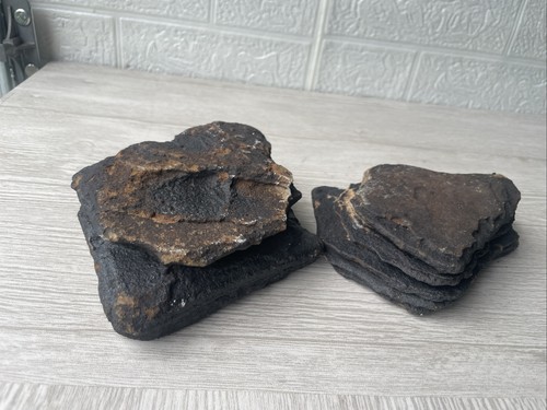 Aquarium slate decor natural - aquarium,